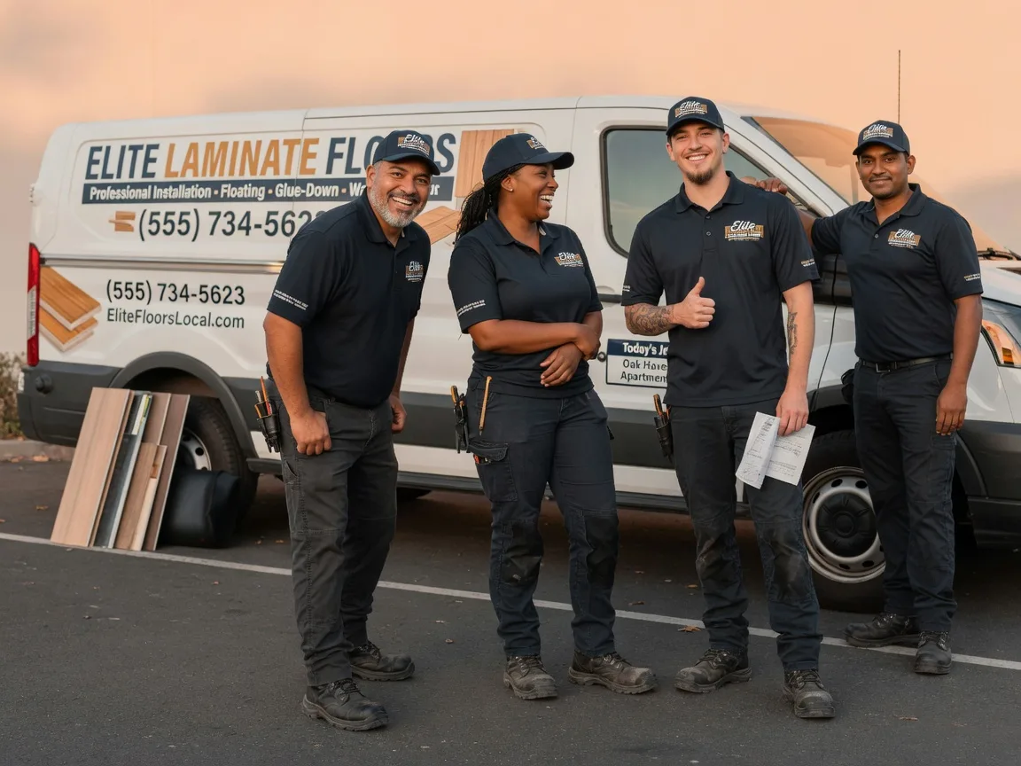 Laminate flooring installation company in Marion, WI